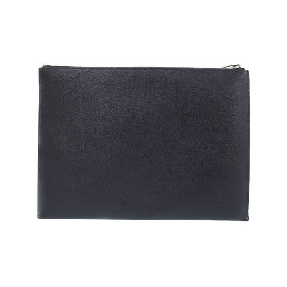 Saint Laurent Zip Bag Sleeve PARIS Clutch Tablet - Picture 1 of 8